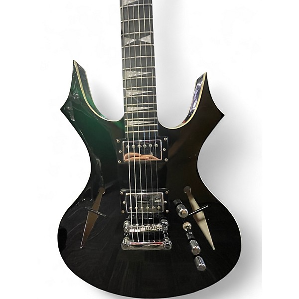 Used B.C. Rich The Dagger Black Hollow Body Electric Guitar