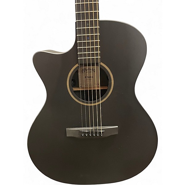 Used Martin GPC-X1E LEFT HANDED Black Acoustic Electric Guitar