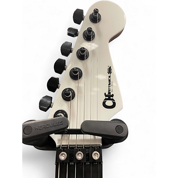 Used 2025 Charvel Pro Mod San Dimas HH HT white Solid Body Electric Guitar