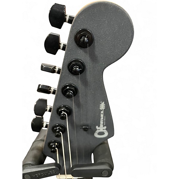 Used 2025 Charvel Pro Mod San Dimas Scorched Earth black Solid Body Electric Guitar