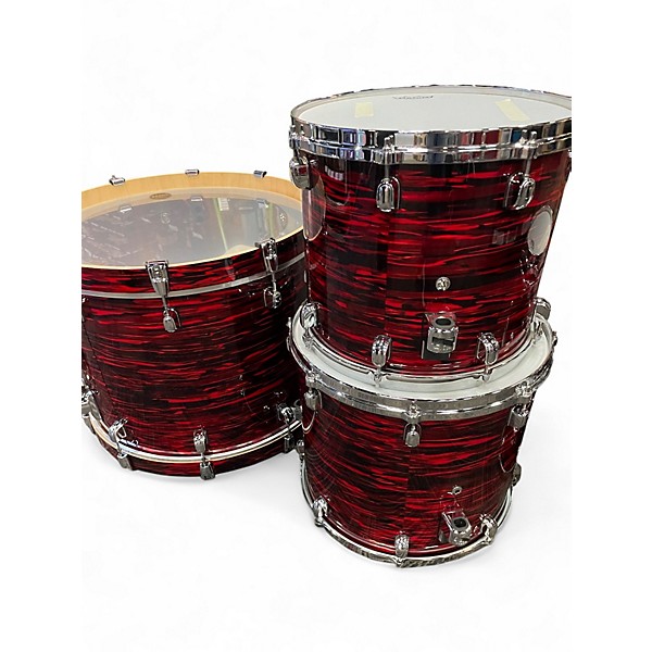 Used TAMA 5 Piece Starclassic Walnut/Birch Red Oyster Drum Kit