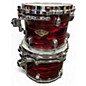Used TAMA 5 Piece Starclassic Walnut/Birch Red Oyster Drum Kit