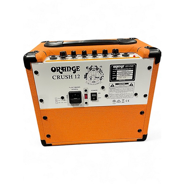 Used Orange Amplifiers Crush 12 Guitar Combo Amp