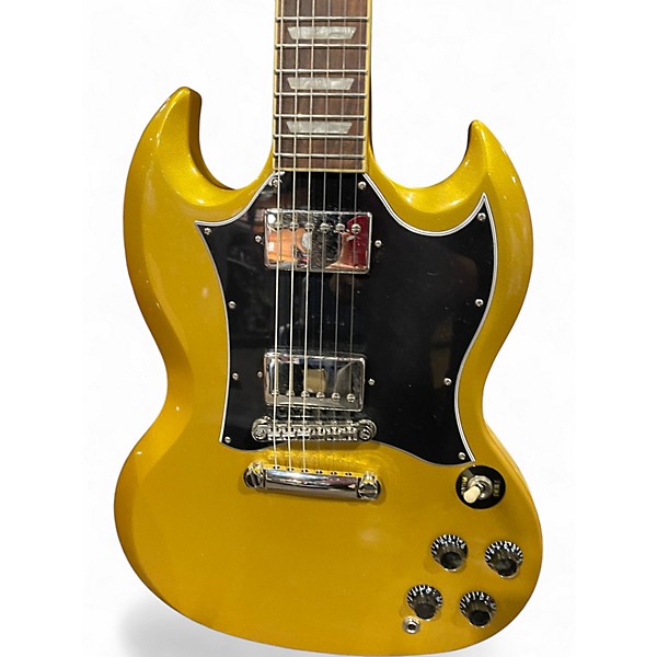 Used Epiphone sg traditional pro Gold Solid Body Electric Guitar
