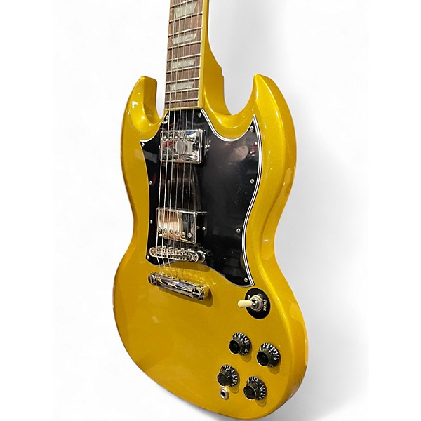 Used Epiphone sg traditional pro Gold Solid Body Electric Guitar
