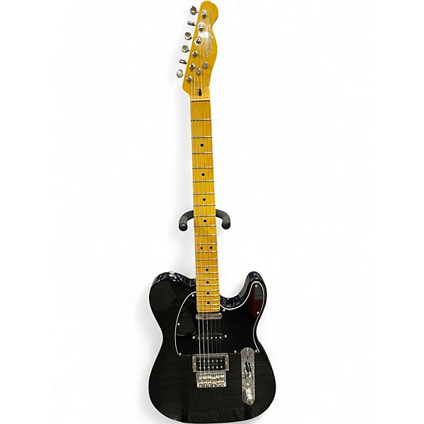 Used Fender Modern Player Telecaster Trans Black Solid Body Electric Guitar