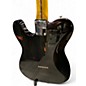 Used Fender Modern Player Telecaster Trans Black Solid Body Electric Guitar