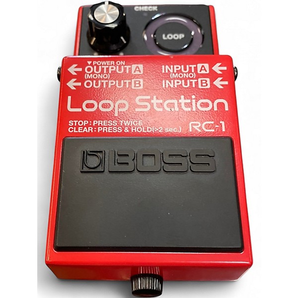 Used BOSS RC1 Loop Station Pedal