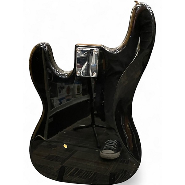 Used Samick S101 Black Electric Bass Guitar