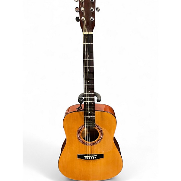 Used Hohner hw 220 Amber Acoustic Guitar