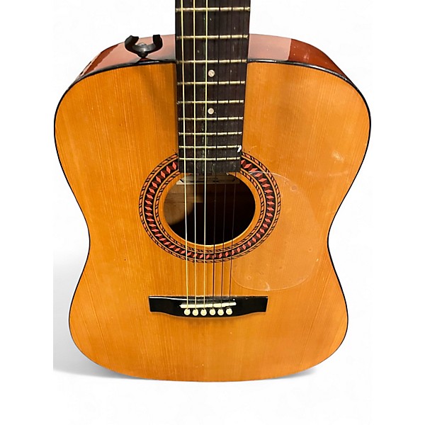 Used Hohner hw 220 Amber Acoustic Guitar
