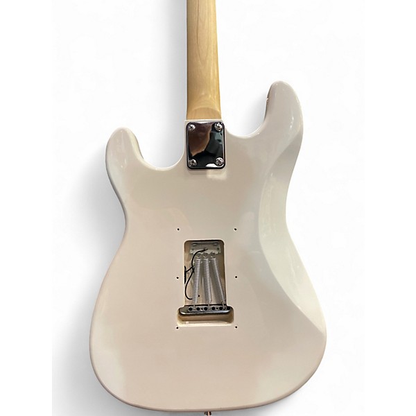 Used Lyman LS200 WHITE Solid Body Electric Guitar