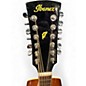 Used Ibanez pf1512 Natural 12 String Acoustic Guitar