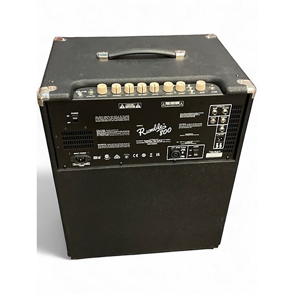 Used Fender Rumble 800 Bass Combo Amp