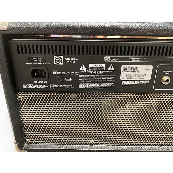 Used Ampeg V-4B Bass Amp Head