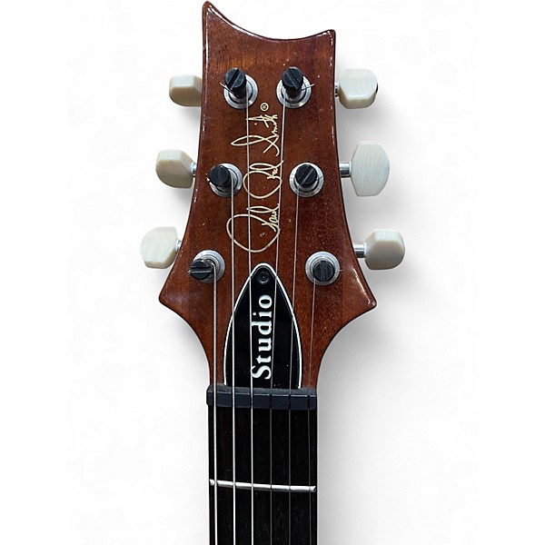 Used 2011 PRS Studio 22 10 Top Quilt Teal Black Solid Body Electric Guitar