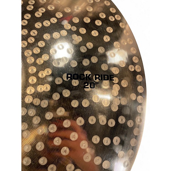 Used Paiste 20in Alpha Rock Ride Brilliant Cymbal
