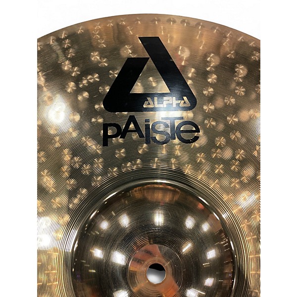 Used Paiste 18in ALPHA ROCK CRASH Cymbal