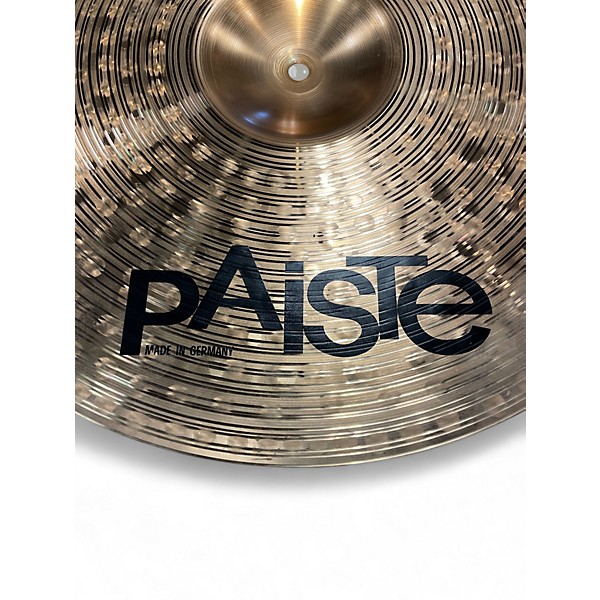 Used Paiste 18in Alpha Medium Crash Brilliant Cymbal