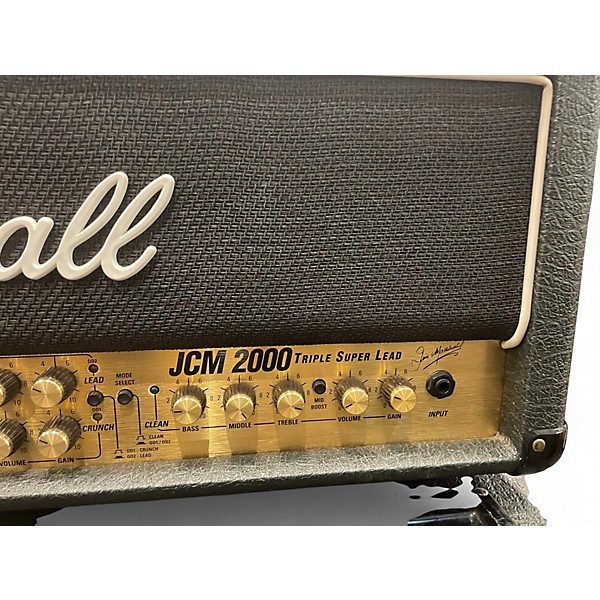 Used Marshall TSL100 JCM2000 Triple Super Lead Tube Guitar Amp Head
