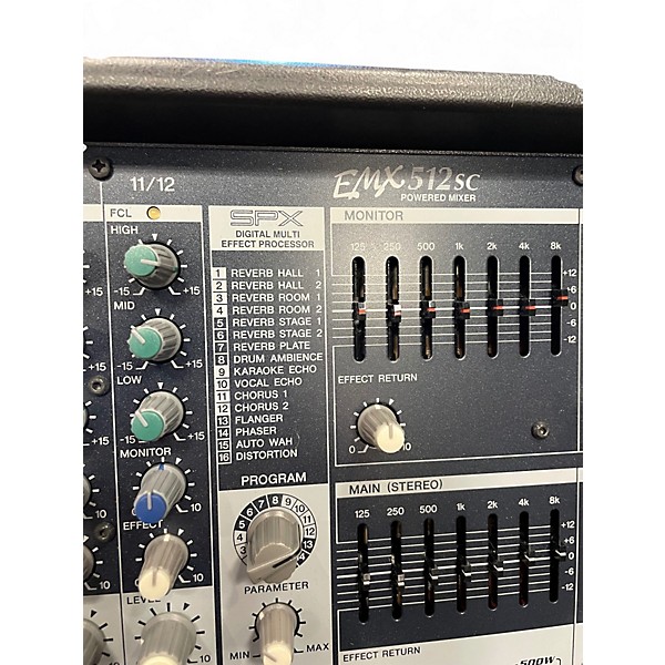 Used Yamaha EMX512SC Powered Mixer