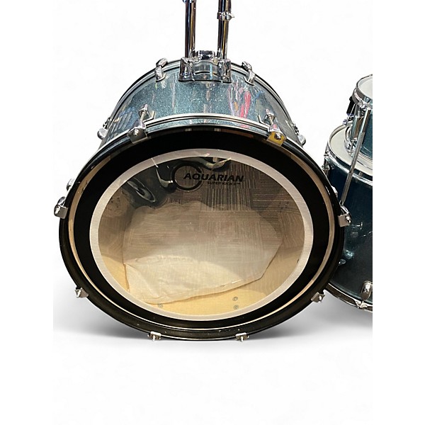 Used PDP by DW 5 Piece ENCORE BLUE SPARKLE Drum Kit