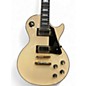 Used Epiphone Les Paul Custom Blackback Pro Antique Ivory Solid Body Electric Guitar