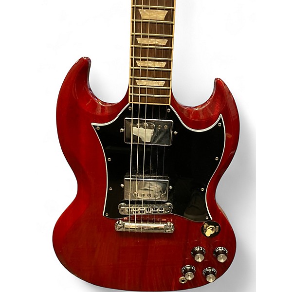 Used 2021 Gibson SG Cherry Solid Body Electric Guitar