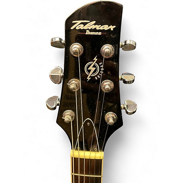 Used 2000s Ibanez Talman TM71 SVT Silver Top Hollow Body Electric Guitar