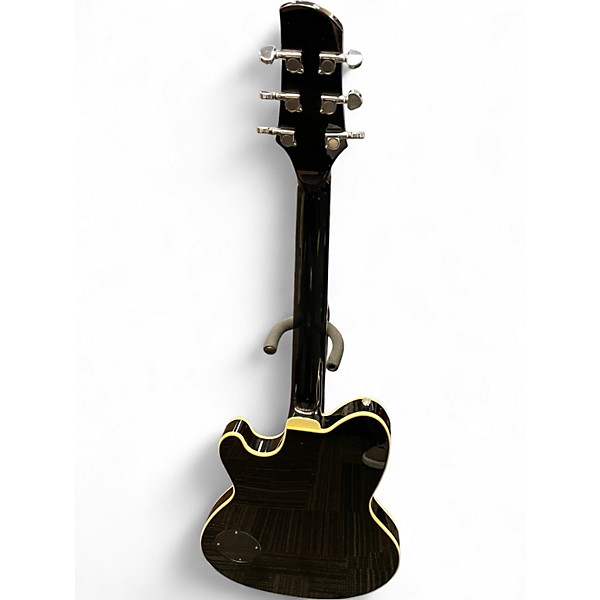 Used 2000s Ibanez Talman TM71 SVT Silver Top Hollow Body Electric Guitar