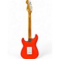 Used Squier Classic Vibe 1950S Stratocaster Fiesta Red Solid Body Electric Guitar