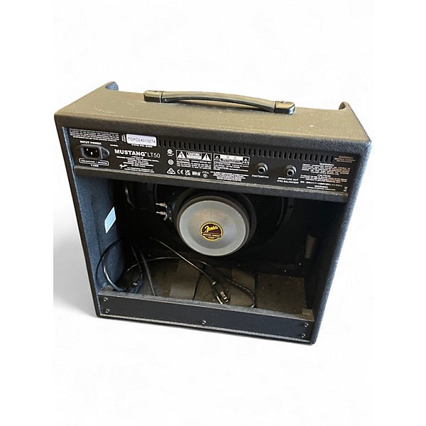 Used Fender Mustang LT50 50W 1x12 Guitar Combo Amp