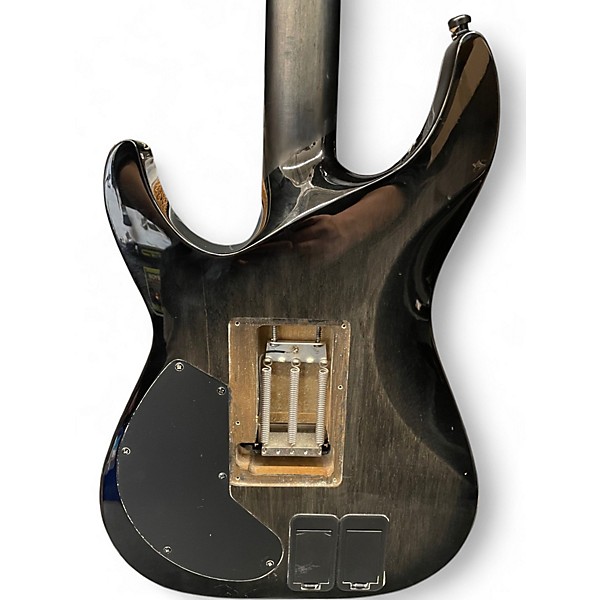 Used Schecter Guitar Research Hellraiser C1 Hybrid trans grey Solid Body Electric Guitar