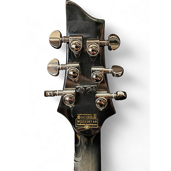 Used Schecter Guitar Research Hellraiser C1 Hybrid trans grey Solid Body Electric Guitar