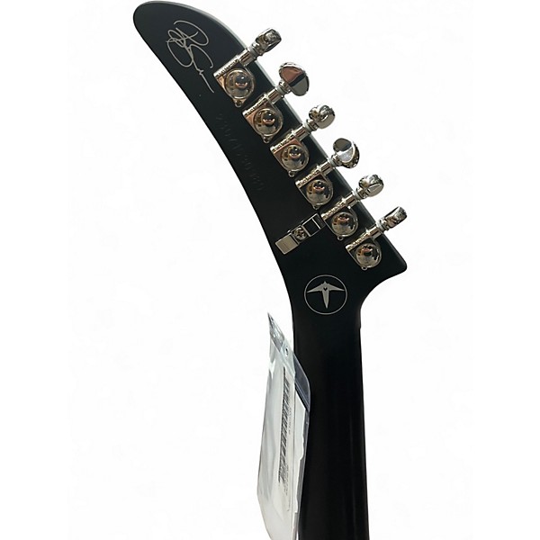 Used Epiphone Brendon Small Thunderhorse Explorer Trans Black Solid Body Electric Guitar