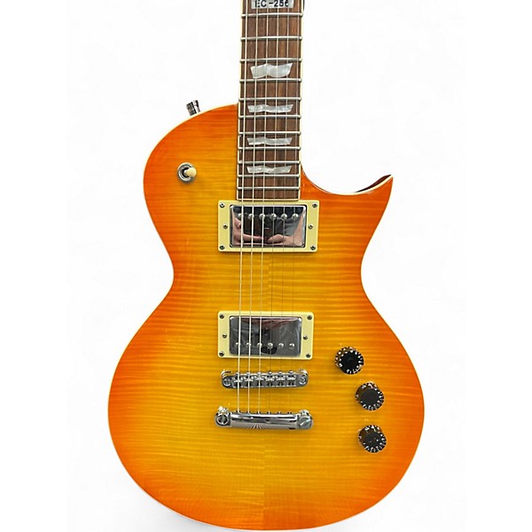 Used ESP LTD EC256 2 Tone Sunburst Solid Body Electric Guitar