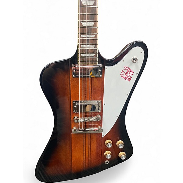 Used Epiphone Firebird 2 Color Sunburst Solid Body Electric Guitar