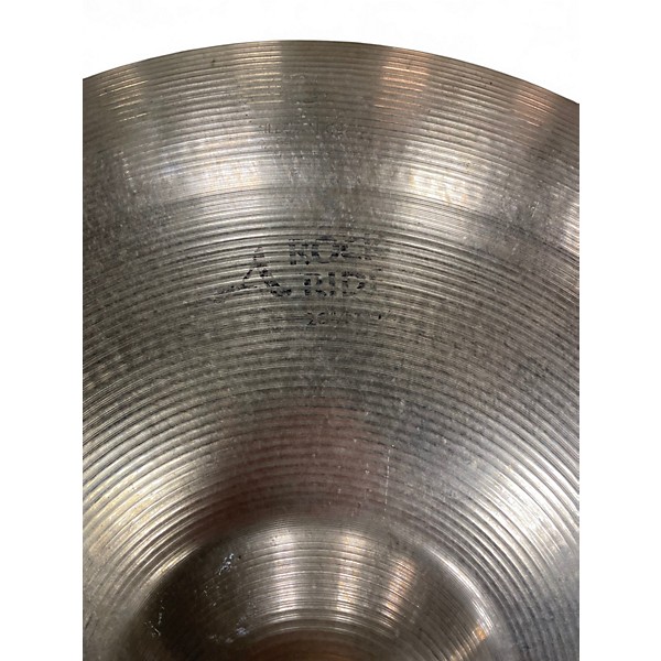 Used Zildjian 20in A Series Rock Ride Cymbal