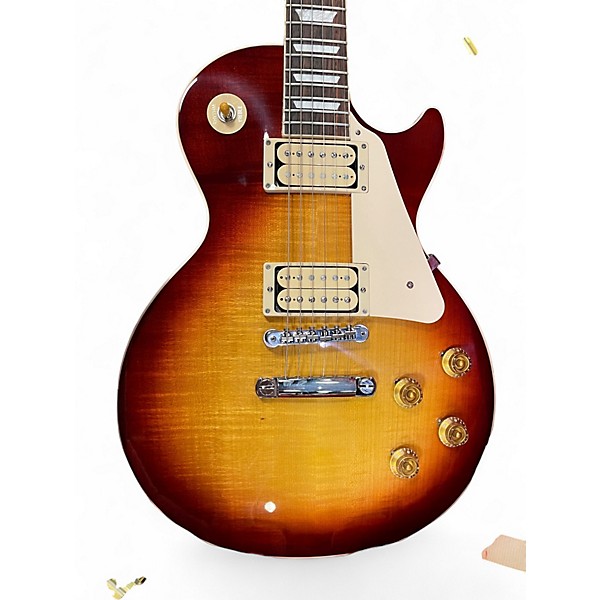 Used Gibson LES PAUL STANDARD 50S DOUBLE TROUBLE VINTAGE BOURBAN BURST Solid Body Electric Guitar