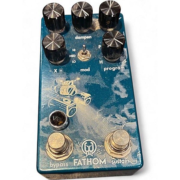 Used Walrus Audio Fathom Reverb Effect Pedal