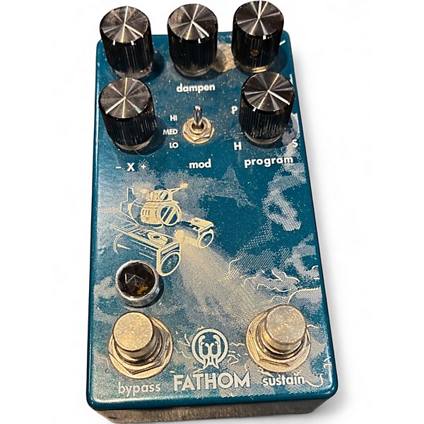 Used Walrus Audio Fathom Reverb Effect Pedal