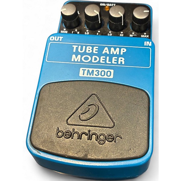 Used Behringer TM300 Tube Amp Modeler Effect Pedal