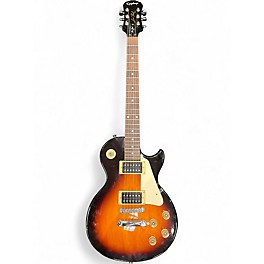 Used Epiphone Les Paul 100 Bolt On 3 Tone Sunburst Solid Body Electric Guitar