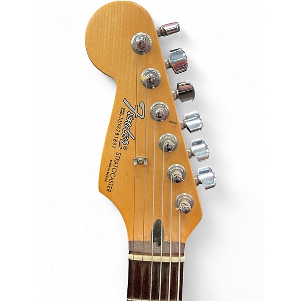 Used 1998 Fender Stratocaster Black Electric Guitar