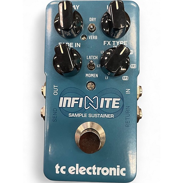 Used TC Electronic INFINITE SAMPLE SUSTAINER Effect Pedal