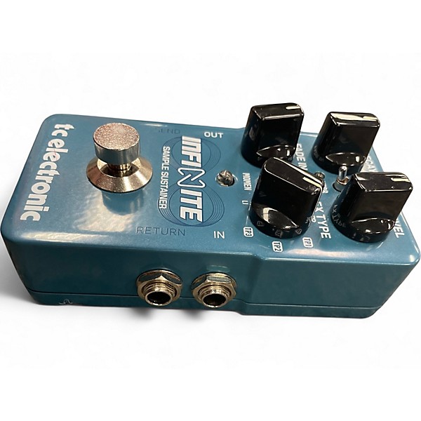 Used TC Electronic INFINITE SAMPLE SUSTAINER Effect Pedal