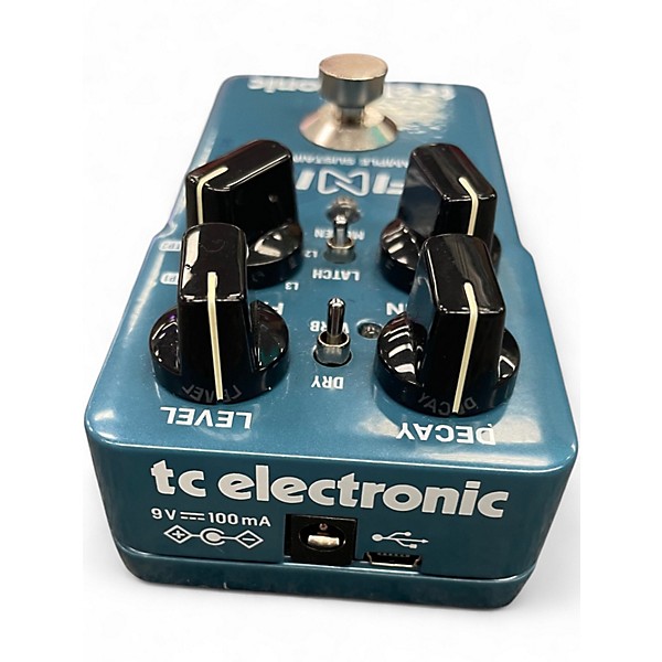 Used TC Electronic INFINITE SAMPLE SUSTAINER Effect Pedal
