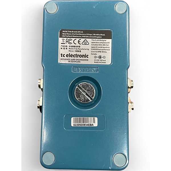 Used TC Electronic INFINITE SAMPLE SUSTAINER Effect Pedal