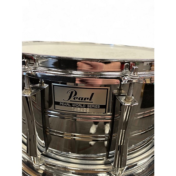 Used 1980s Pearl 6 Piece Export Chrome Drum Kit