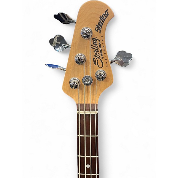 Used Sterling by Music Man SB4 COBRA BLUE Electric Bass Guitar